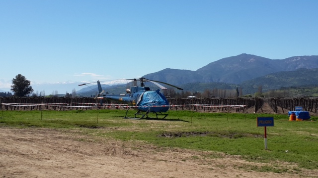 Control de heladas, polinización y secado de parras